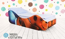 Кровать детская Мишка-Топотыгин в Екатеринбурге - предосмотр