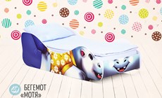 Детская кровать-зверенок Бегемот-Мотя в Екатеринбурге - предосмотр