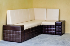 Кухонный диван Лофт 7 со спальным местом в Екатеринбурге - предосмотр