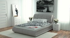 Двуспальная кровать с механизмом Сицилия 180х200 (с коробом) в Екатеринбурге