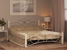 Спальная кровать Гарда 3, 160х200, белая в Екатеринбурге