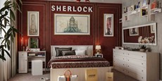 Набор мебели для спальни Sherlock №5 в Екатеринбурге - предосмотр