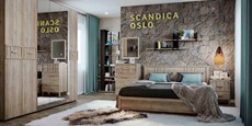 Модульная спальня SCANDICA OSLO №1 в Екатеринбурге