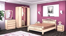 Модульная спальня Виктория (Лак) в Екатеринбурге