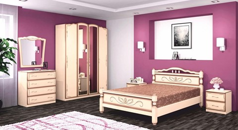 Модульная спальня Виктория (Лак) в Екатеринбурге - изображение