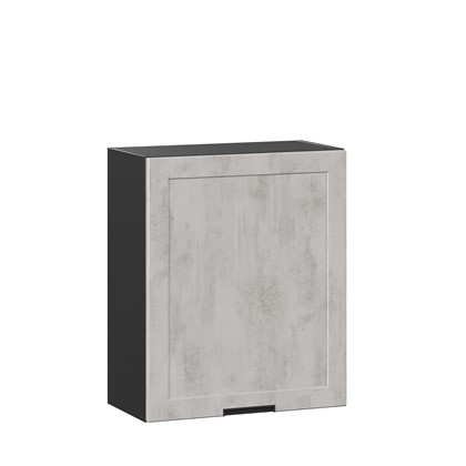 Шкаф кухонный 600 Джамис ЛД 296.350.000.062, Черный/Белый камень в Екатеринбурге - изображение