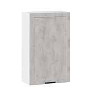 Кухонный шкаф 600 высокий Джамис ЛД 296.450.000.028, Белый/Белый камень в Екатеринбурге