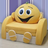 Детский диван Смайлик в Екатеринбурге - предосмотр